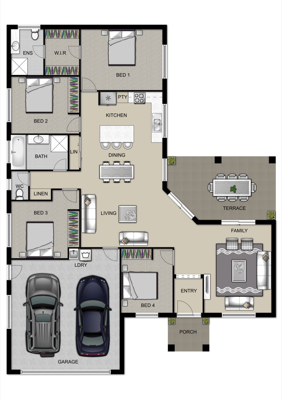 Bayview 203.4 floor plan