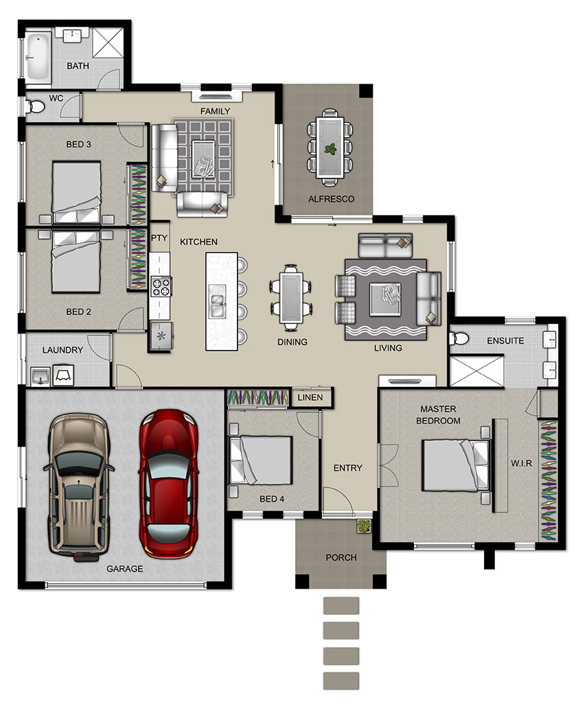 Evergreen 206 floor plan