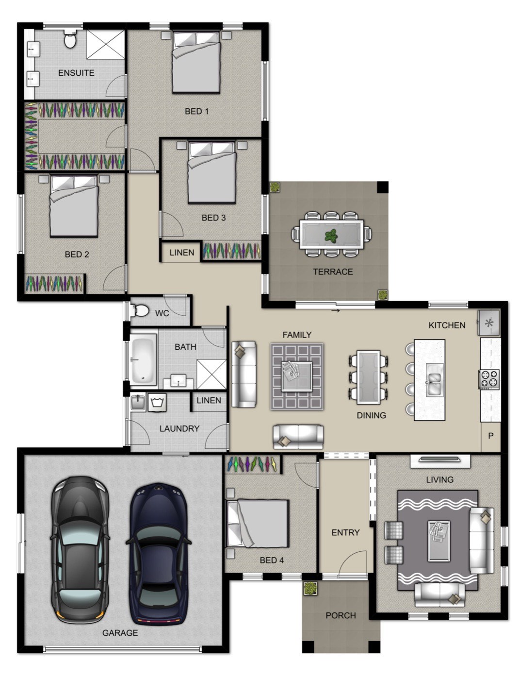 Seabreeze 225 floor plan